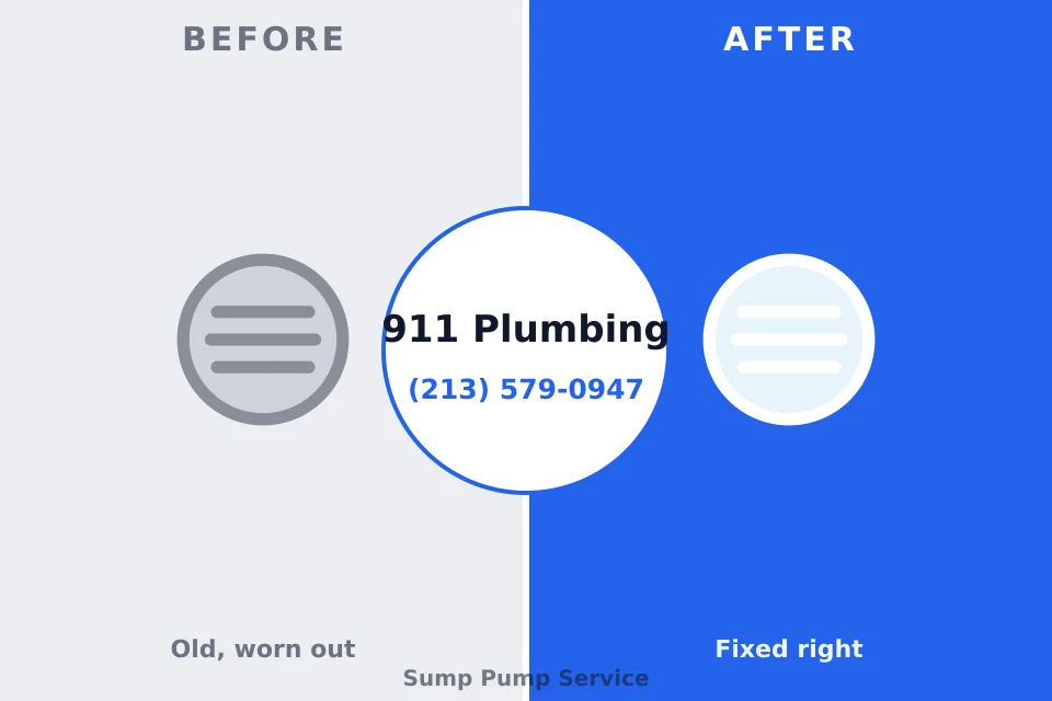 Before and after: plumbing company High Bridge, NJ